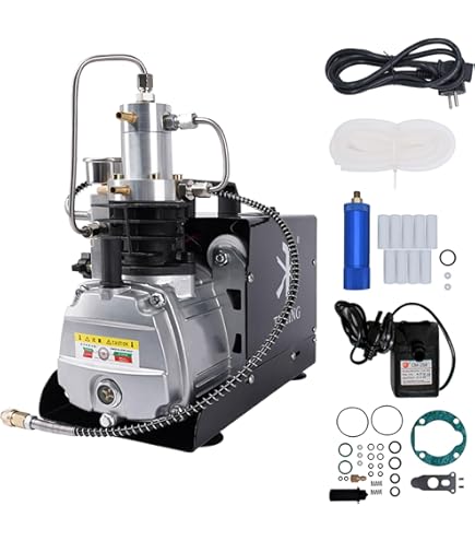 Amazon | 4500Psi Pcp 空気圧縮機、スキューバ タンク空気圧縮機